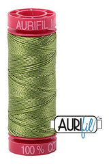 Aurifil Mako 12wt Cotton 50 m 54 yd. spool - 2888 Fern Green