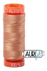 Aurifil Mako 50wt Cotton 200 m 220 yd. spool - 2320 Light Toast