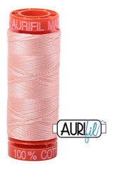 Aurifil Mako 50wt Cotton 200 m 220 yd. spool - 2420 Light Blush