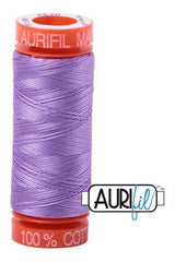 Aurifil Mako 50wt Cotton 200 m 220 yd. spool - 2520 Violet