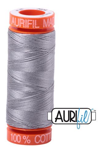 Aurifil Mako 50wt Cotton 200 m 220 yd. spool - 2606 Mist