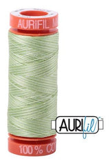 Aurifil Mako 50wt Cotton 200 m 220 yd. spool - 3320 Light Spring Green