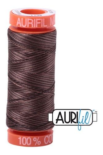 Aurifil Mako 50wt Cotton 200 m 220 yd. spool - 4671 Mocha Mousse