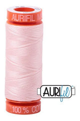 Aurifil Mako 50wt Cotton 200 m 220 yd. spool - 6723 Fairy Floss