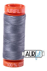 Aurifil Mako 50wt Cotton 200 m 220 yd. spool - 6734 Swallow