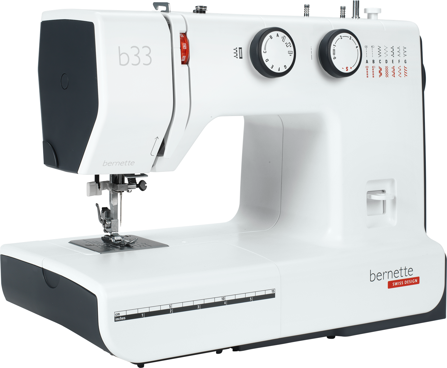 bernette 33 sewing machine in use