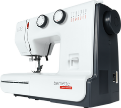 bernette 33 sewing machine, angled view