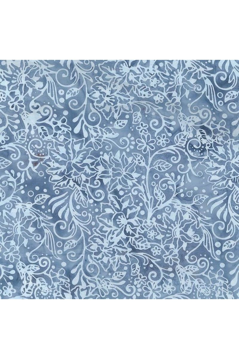 Fabric, Dandelion Wishes Stylized Floral, Banyan Batiks - 83041