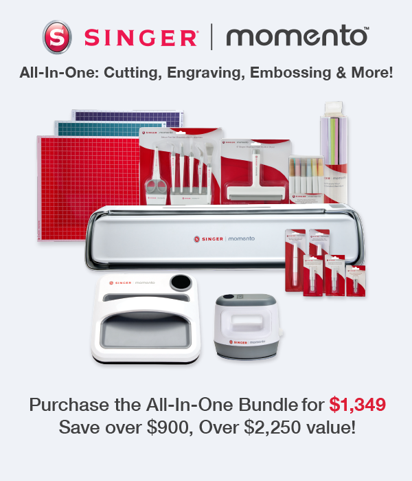 SINGER® MOMENTO™ Getting Started Bundle