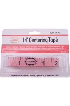 Centering Tape 14ft , Colonial Needle