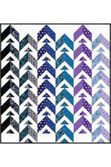 Full Moon Collection - Chevron Points Pattern