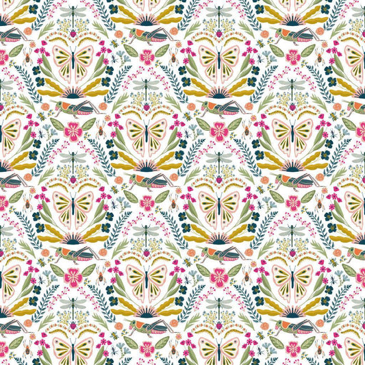 Clothworks - Cottage Dreams (Sold By 1/2 Meter)