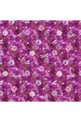Fabric, Northcott - Dragonfly Dreams Flowers and Dragonflies - DP24830