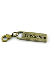 Zipper Pull "Handmade"