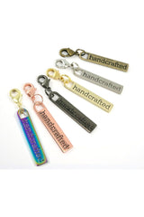 Zipper Pull "Handcrafted"