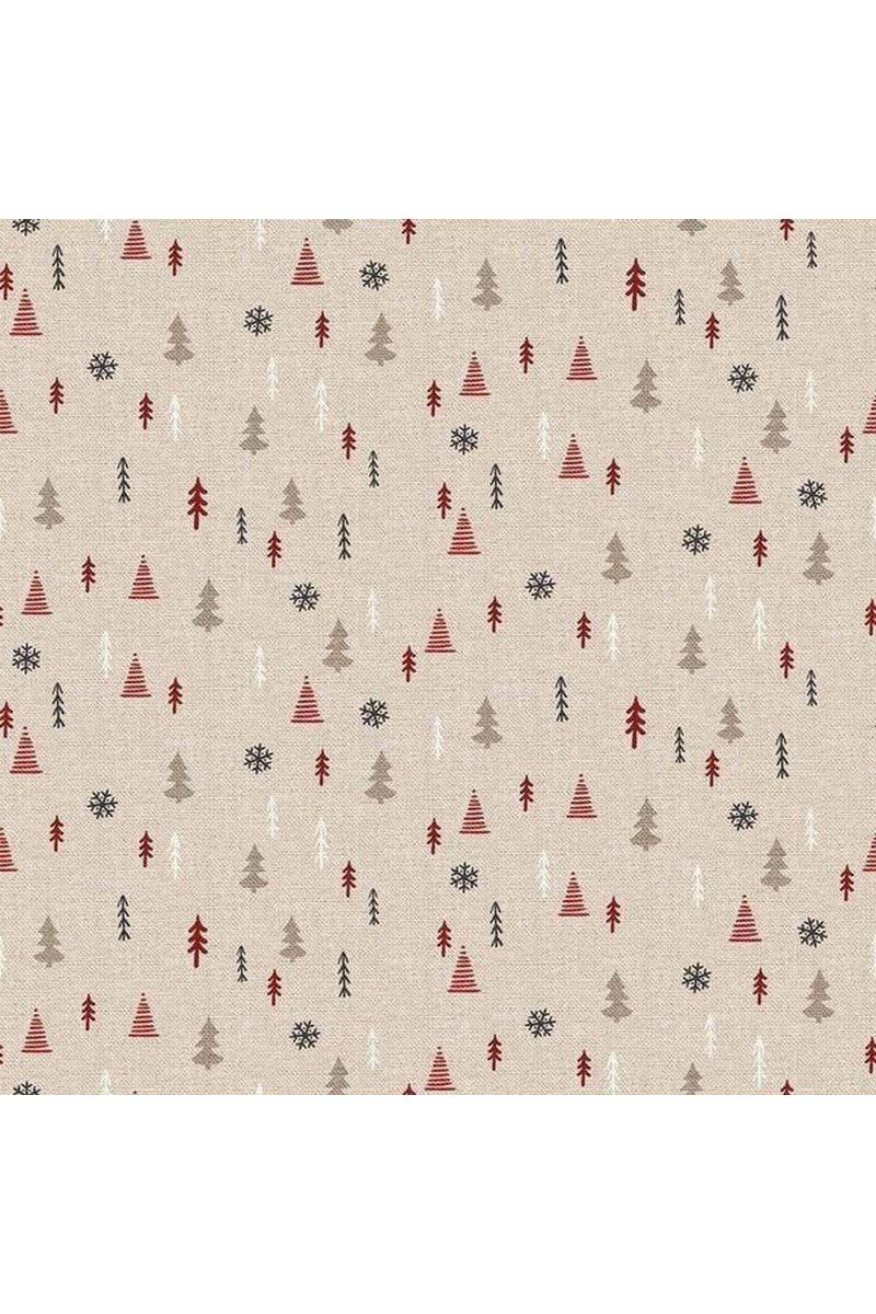 Warm and Cozy Trees and Snowflakes - F24684-11
