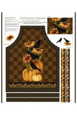 Cavalier Crows Apron Panel - 2816P-38