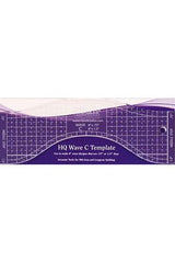 Wave C Template 8", HandiQuilter