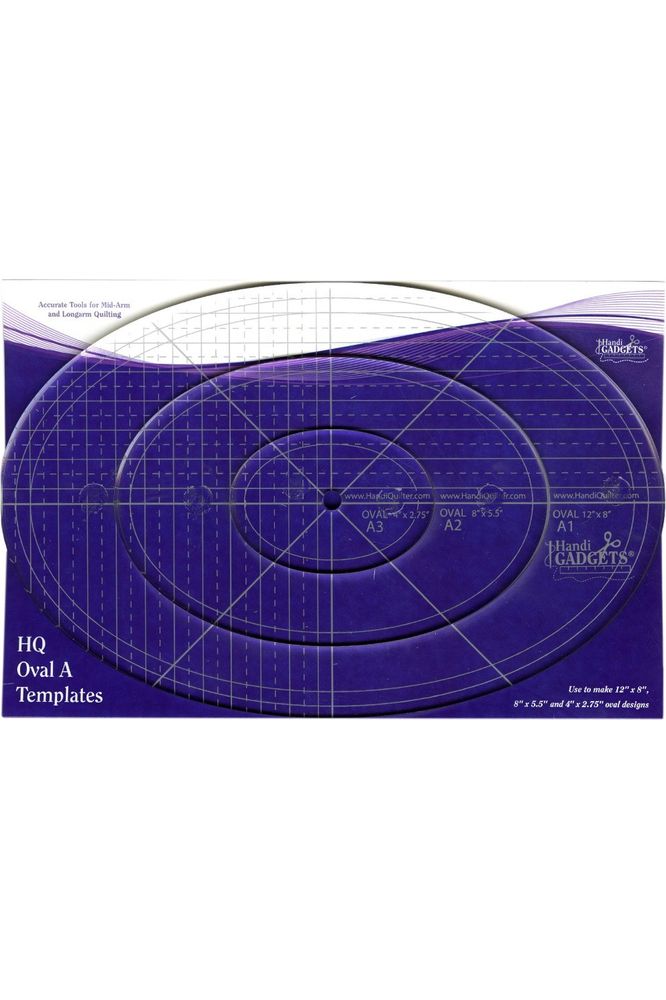 Handi Quilter, Oval Ruler A
