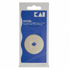 KAI disc blade packaging with blue label and white background