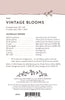 Vintage Blooms Pattern