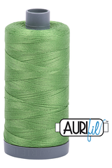 Aurifil Mako 28wt Cotton 750 m 820 yd. spool - 1114 Grass Green