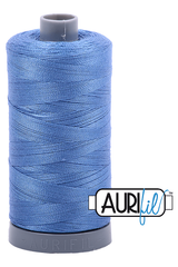 Aurifil Mako 28wt Cotton 750 m 820 yd. spool - 1128 Light Blue Violet