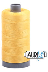 Aurifil Mako 28wt Cotton 750 m 820 yd. spool - 1135 Pale Yellow