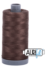 Aurifil Mako 28wt Cotton 750 m 820 yd. spool - 1140 Bark