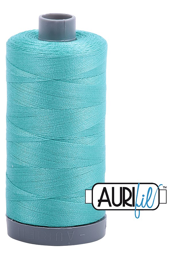 Aurifil Mako 28wt Cotton 750 m 820 yd. spool - 1148 Light Jade