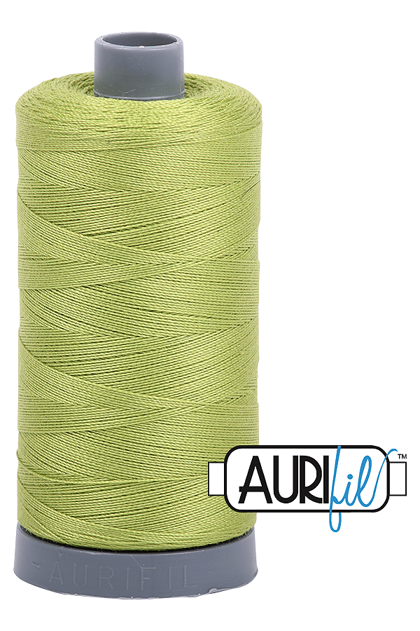 Aurifil Mako 28wt Cotton 750 m 820 yd. spool - 1231 Spring Green