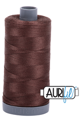 Aurifil Mako 28wt Cotton 750 m 820 yd. spool - 1285 Medium Bark