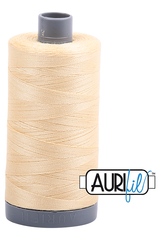 Aurifil Mako 28wt Cotton 750 m 820 yd. spool - 2105 Champagne