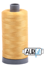Aurifil Mako 28wt Cotton 750 m 820 yd. spool - 2134 Spun Gold