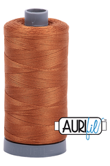 Aurifil Mako 28wt Cotton 750 m 820 yd. spool - 2155 Cinnamon