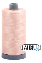 Aurifil Mako 28wt Cotton 750 m 820 yd. spool - 2205 Apricot