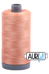 Aurifil Mako 28wt Cotton 750 m 820 yd. spool - 2215 Peach