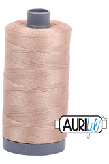 Aurifil Mako 28wt Cotton 750 m 820 yd. spool - 2314 Beige