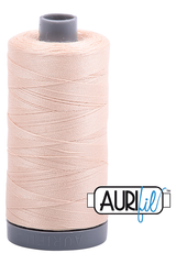 Aurifil Mako 28wt Cotton 750 m 820 yd. spool - 2315 Shell