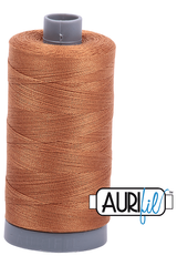 Aurifil Mako 28wt Cotton 750 m 820 yd. spool - 2335 Light Cinnamon