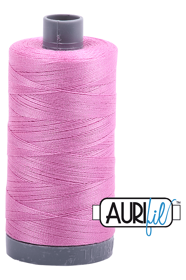 Aurifil Mako 28wt Cotton 750 m 820 yd. spool - 2479 Medium Orchid