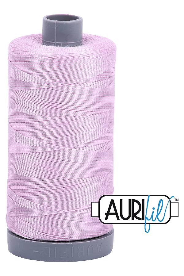 Aurifil Mako 28wt Cotton 750 m 820 yd. spool - 2510 Light Lilac