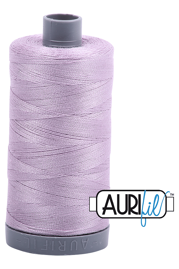 Aurifil Mako 28wt Cotton 750 m 820 yd. spool - 2562 Lilac