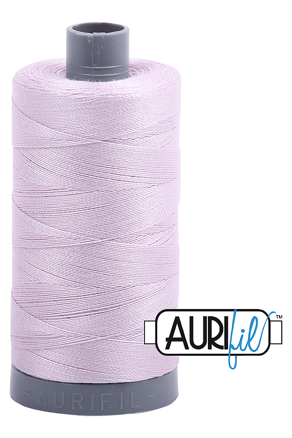 Aurifil Mako 28wt Cotton 750 m 820 yd. spool - 2564 Pale Lilac