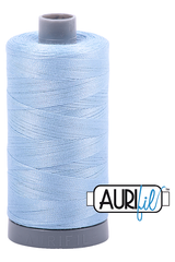 Aurifil Mako 28wt Cotton 750 m 820 yd. spool - 2715 Robins Egg