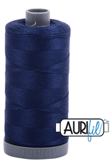 Aurifil Mako 28wt Cotton 750 m 820 yd. spool - 2784 Dark Navy