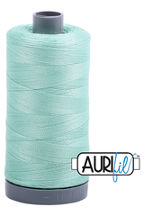 Aurifil Mako 28wt Cotton 750 m 820 yd. spool - 2835 Medium Mint