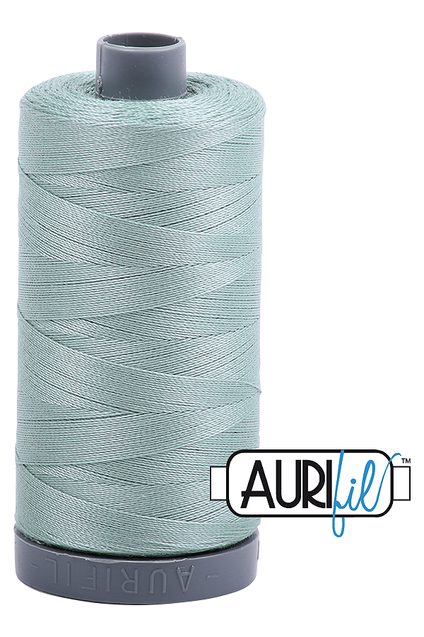 Aurifil Mako 28wt Cotton 750 m 820 yd. spool - 2845 Light Juniper