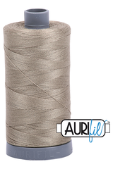 Aurifil Mako 28wt Cotton 750 m 820 yd. spool - 2900 Light Kakhy Green