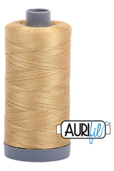 Aurifil Mako 28wt Cotton 750 m 820 yd. spool - 2920 Light Brass